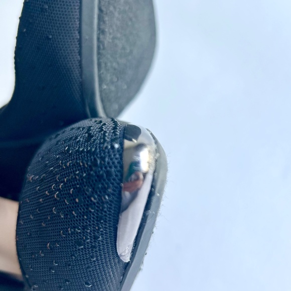 Jones New York Black Fabric Rubber Outsole Point Toe Classic Pumps size 10 - Picture 12 of 16